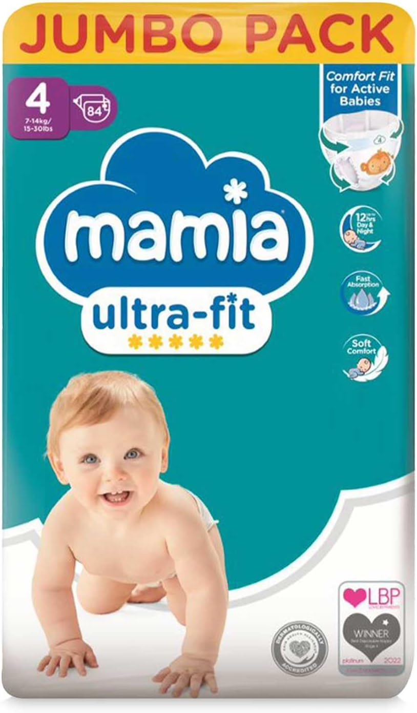 ALDI Mamia Pack of 84 diapers Size 4