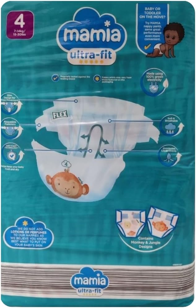 ALDI Mamia Pack of 84 diapers Size 4